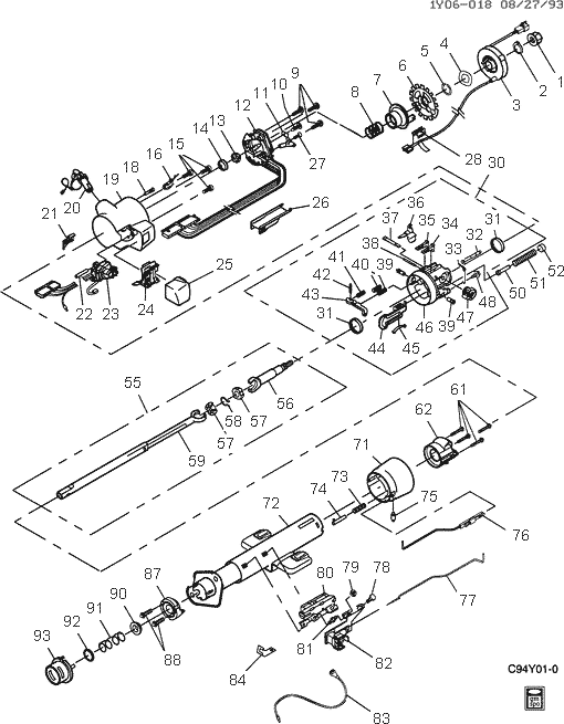 [DIAGRAM] 1976 Corvette Steering Column Diagram FULL Version HD Quality