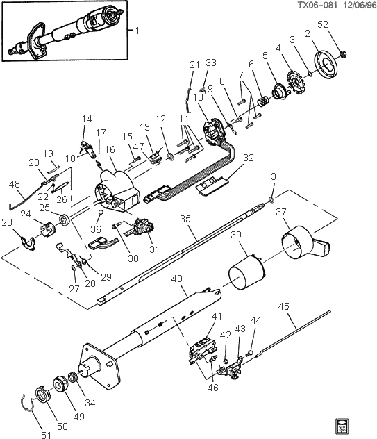 1994 Chevy Truck Steering Column Diagram Pictures to Pin on Pinterest