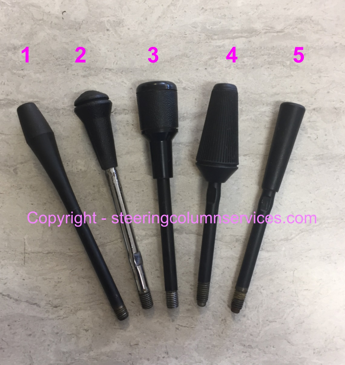 gm, buick, cadillac, chevrolet, oldsmobile, & pontiac tilt levers