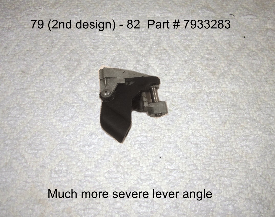 gm, oldsmobile, & pontiac pivot assembly tspivot 7833283 turn signal