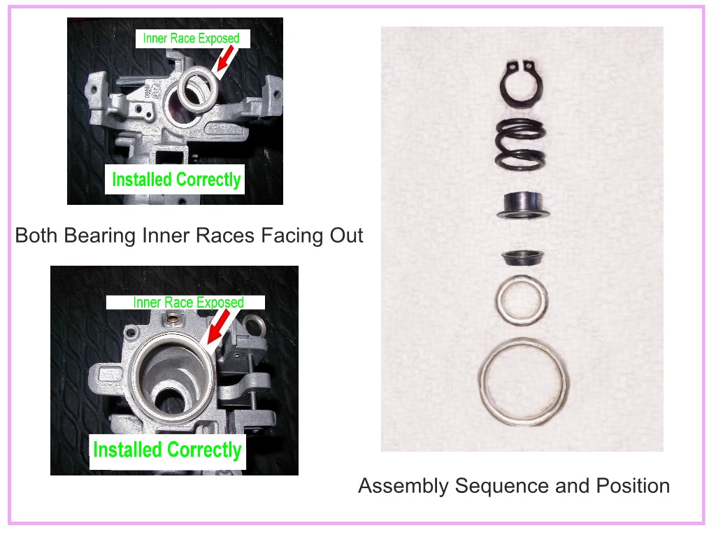 Ford Bearing Assembly Instructions