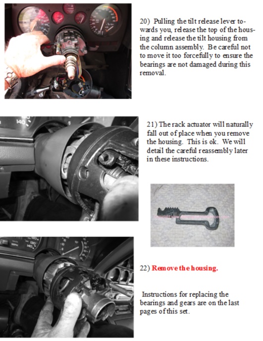 gm, buick, cadillac, chevrolet, oldsmobile, & pontiac GM Tilt Column